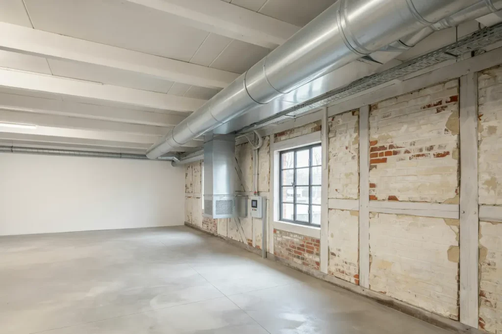 modernisering av ventilationssystem i industrifastighet i gammelstad